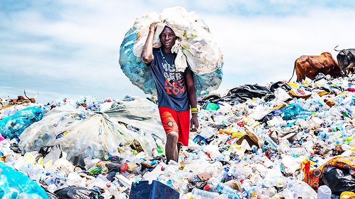 Rác thải nhựa đang tăng lên theo cấp số nhân trên toàn cầu.Ảnh: Petapixel