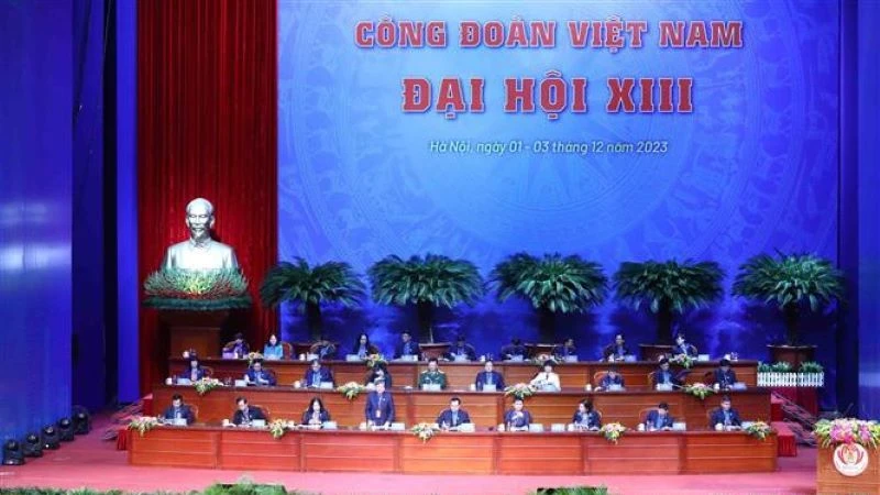 Khai mạc Đại hội XIII Công đoàn Việt Nam.