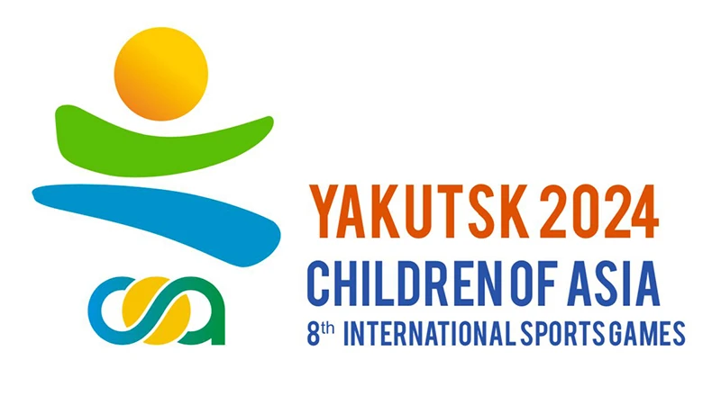 Logo Thế vận hội thể thao "Trẻ em châu Á" năm 2024. (Ảnh: Ban tổ chức)