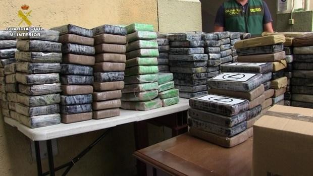 Lượng lớn cocaine bị bắt giữ tại Hà Lan khi tìm cách vận chuyển vào châu Âu. (Nguồn: europol.europa.eu)