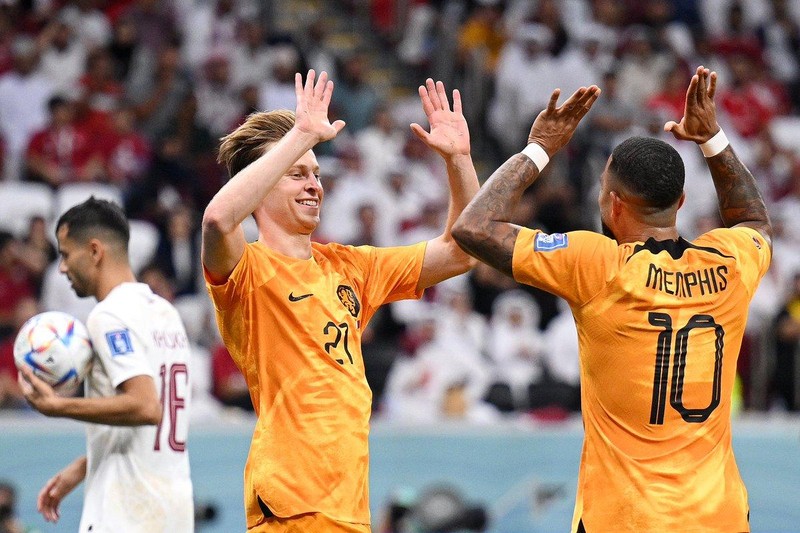 Hà Lan dễ dàng có được chiến thắng 2-0 ở lượt trận cuối bảng A để trở thành đội bóng tiếp theo bước tiếp vào vòng trong tại World Cup 2022. (Ảnh: FIFA)