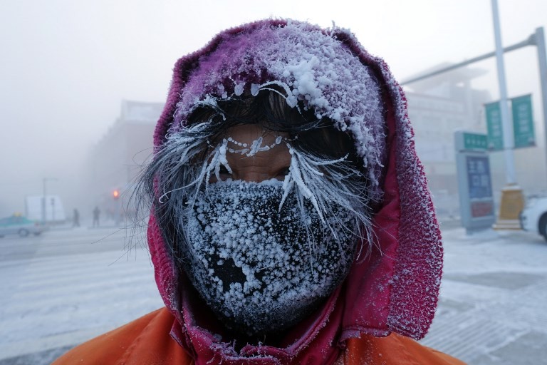 Mông Cổ đang trải qua thời tiết vô cùng lạnh giá trong những ngày gần đây. (Ảnh: AFP)