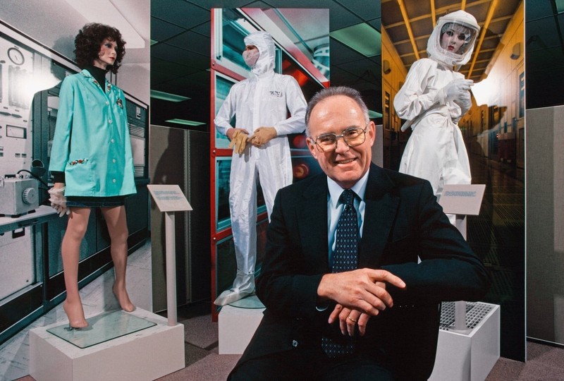 Ông Gordon Moore, nhà đồng sáng lập Intel qua đời ở tuổi 94. (Ảnh: Alamy)