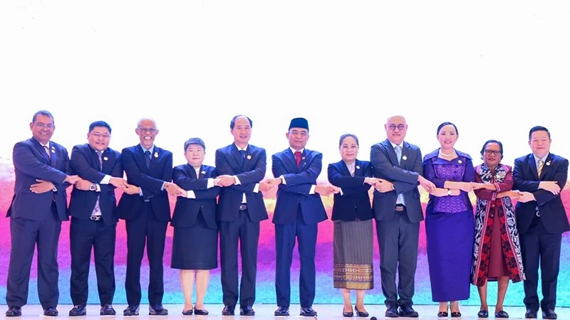 Hội nghị Cộng đồng Văn hóa-Xã hội ASEAN lần thứ 30. (Ảnh: Molisa)