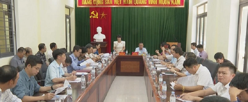 Đoàn giám sát Quốc hội làm việc với tỉnh Nghệ An và các đơn vị liên quan đến việc triển khai Nghị quyết 135 Quốc hội.