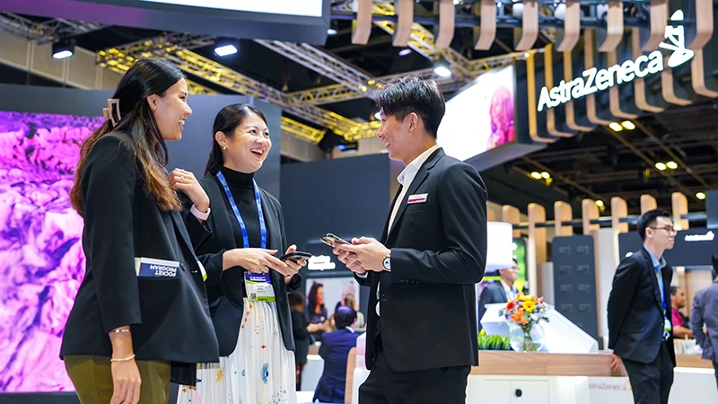 Hội nghị thế giới về Ung thư phổi là hội thảo hàng đầu không chỉ để trình bày khoa học mới mà còn là những cơ hội kết nối mang tính độc đáo. (Ảnh: AstraZeneca)