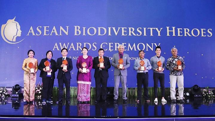 Những người hùng đa dạng sinh học ASEAN năm 2022. Ảnh: ASEAN.ORG