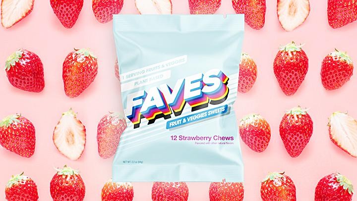 Kẹo Faves được làm từ những loại rau quả ăn được nhưng bị loại bỏ. Ảnh: CNN