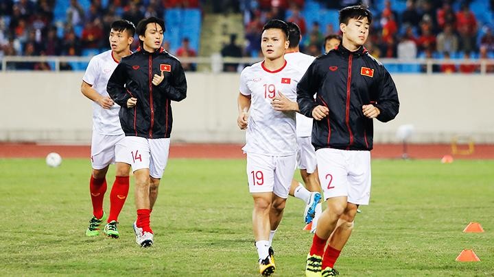 Đội tuyển Việt Nam đang tích cực chuẩn bị cho AFF Cup 2022. Ảnh: LÊ MINH