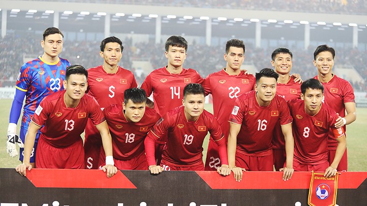 Bóng đá Việt Nam quyết tâm từng bước đạt được các mục tiêu đề ra trong năm 2023. Ảnh: LÊ MINH
