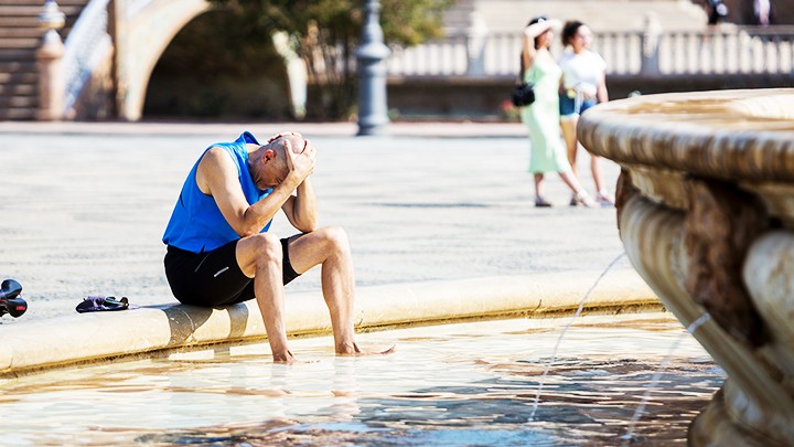 Tây Ban Nha đang chứng kiến đợt nắng nóng kỷ lục. Ảnh: GETTY IMAGES