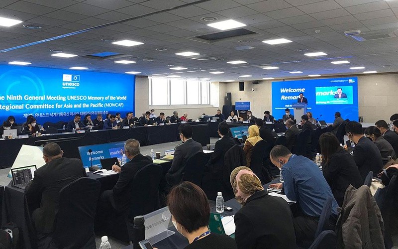 Kỳ họp thứ 9 của Ủy ban Chương trình Ký ức thế giới khu vực châu Á - Thái Bình Dương của UNESCO (MOWCAP) diễn ra ở Thành phố Andong (Hàn Quốc).