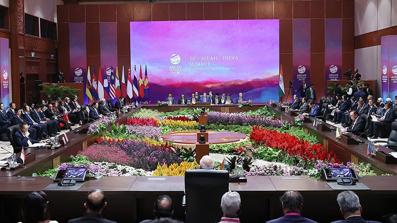 Hội nghị Cấp cao ASEAN-Ấn Độ lần thứ 20. (Ảnh: DƯƠNG GIANG)