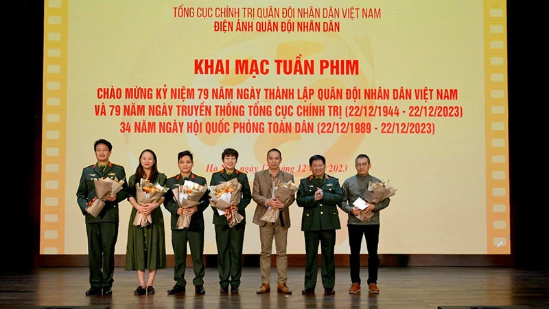 Lễ khai mạc Tuần phim. (Ảnh: Ban tổ chức)