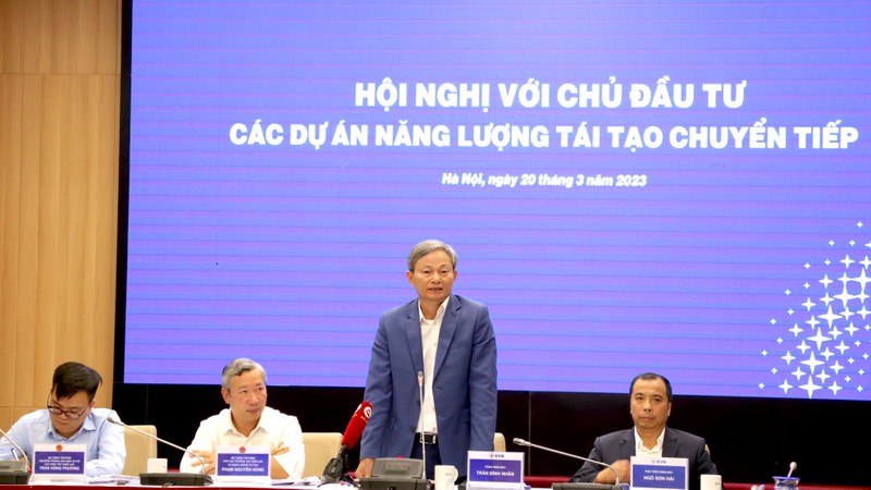 Tập đoàn Điện lực Việt Nam (EVN) tổ chức Hội nghị trao đổi với chủ đầu tư các dự án chuyển tiếp.