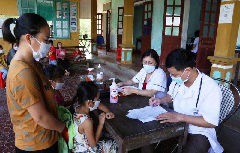 Tỷ lệ tiêm phòng Covid-19 cho trẻ em từ 5-12 tuổi ở Hà Tĩnh vẫn còn thấp so với yêu cầu.