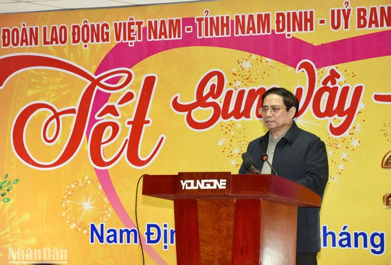 Thủ tướng Phạm Minh Chính phát biểu tại chương trình.