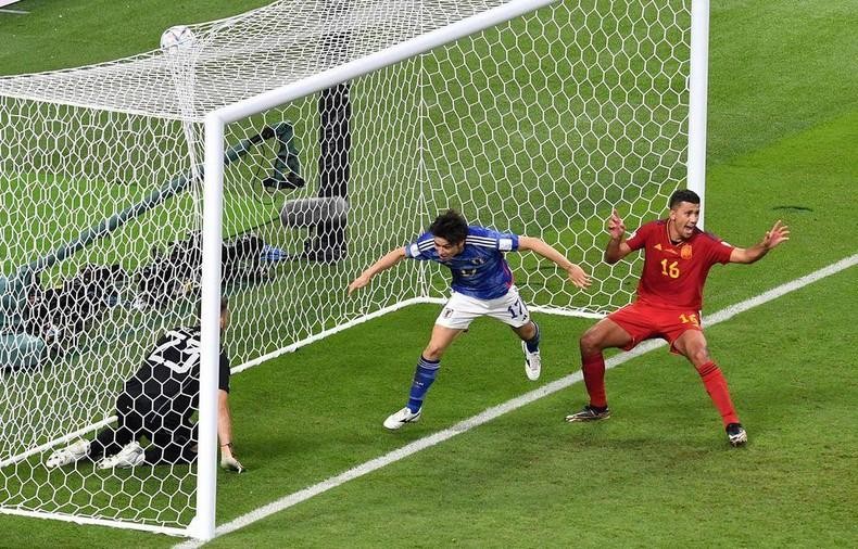 Trận đấu giữa Nhật Bản và Tây Ban Nha diễn ra cùng lúc cuộc đối đầu giữa Đức và Costa Rica cùng ở bảng E, rạng sáng 2/12 (giờ Việt Nam). (Ảnh: Reuters)