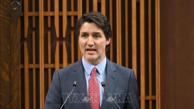 Thủ tướng Canada Justin Trudeau. (Ảnh: AFP/TTXVN)