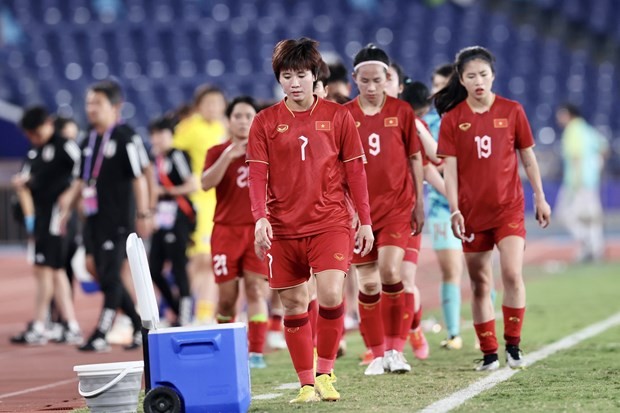 ASIAD 19: Đội tuyển nữ Việt Nam dừng bước ở vòng bảng