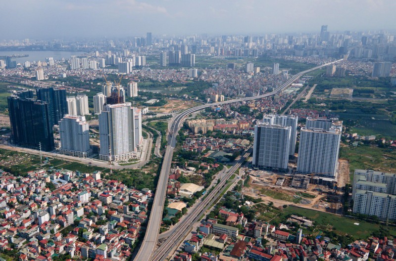 Diện mạo Thủ đô Hà Nội ngày càng khang trang, hiện đại. Ảnh: Duy Linh 