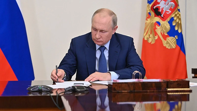 Tổng thống Nga Vladimir Putin. (Ảnh: Belizvest.ru)