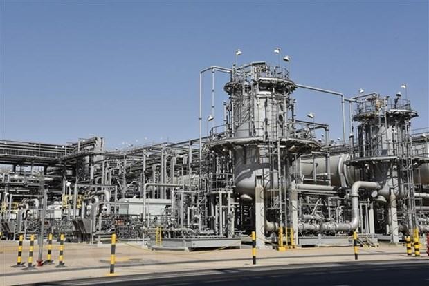 Cơ sở lọc dầu của tập đoàn năng lượng Saudi Aramco ở Dammam, Saudi Arabia. (Ảnh: THX/TTXVN)