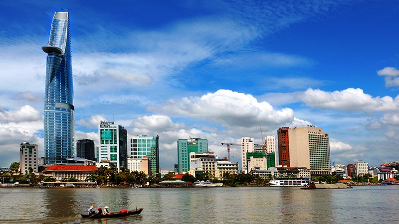 Một góc Thành phố Hồ Chí Minh. Ảnh: THẾ PHONG