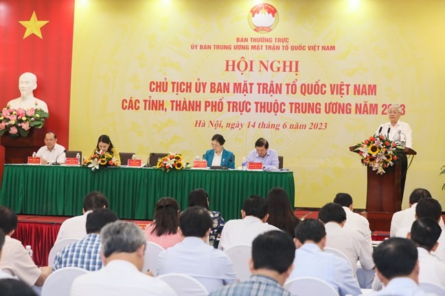 Quang cảnh Hội nghị. Ảnh: mattran.org.vn