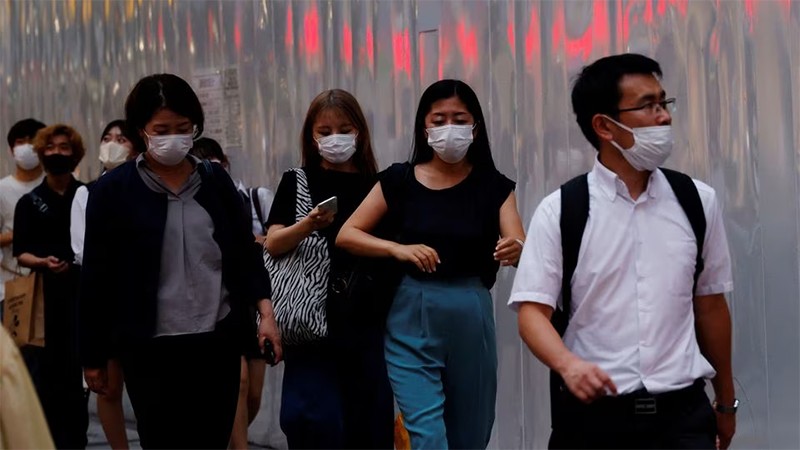 Đường phố Tokyo, Nhật Bản, ngày 25/7/2022. (Ảnh: Reuters)