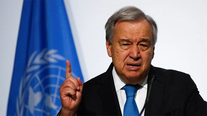 Tổng Thư ký Liên hợp quốc Antonio Guterres. (Ảnh: Reuters)