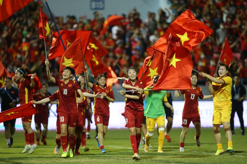 Chứng kiến lá quốc kỳ Việt Nam tung bay tại sân chơi World Cup chắc chắn sẽ là kỷ niệm đáng tự hào của bóng đá nữ.