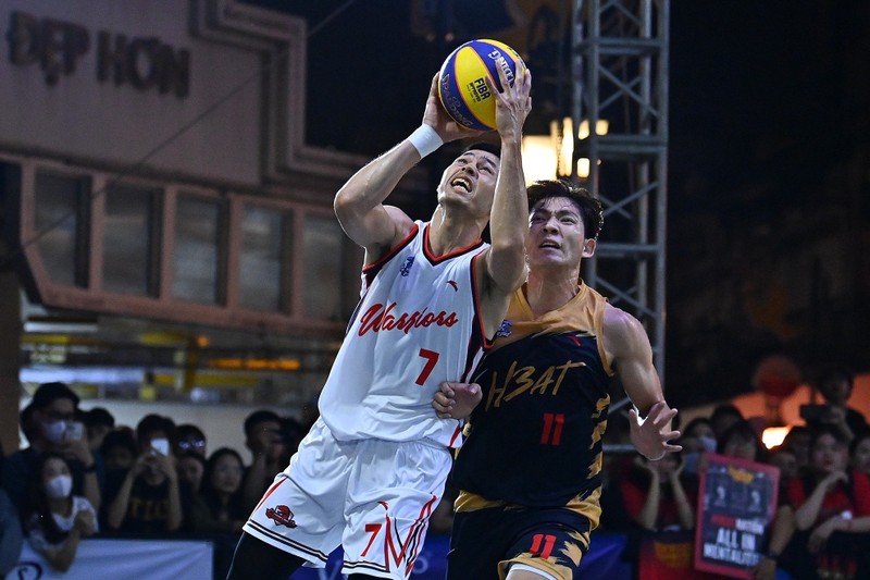 VBA 3x3 Prime 2023 góp phần thúc đẩy phong trào bóng rổ chuyên nghiệp Việt Nam. Ảnh: Thủy Nguyên