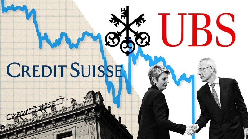 Credit Suisse, ngân hàng 167 năm tuổi và lớn thứ hai của Thụy Sĩ, đã chịu nhiều áp lực sau sự sụp đổ của hai ngân hàng tại Mỹ là SVB và SB.