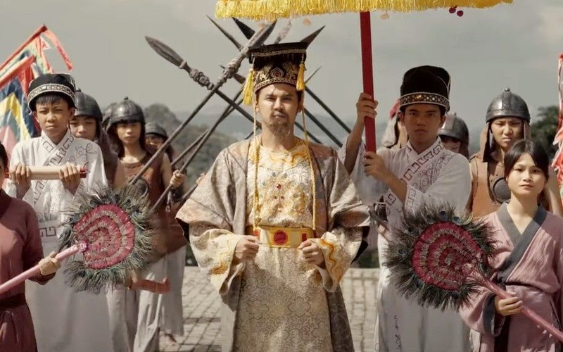 Một cảnh trong “Huyền sử vua Ðinh”, bộ phim thất bại về doanh thu khi ra rạp. (Ảnh Ðoàn phim cung cấp)