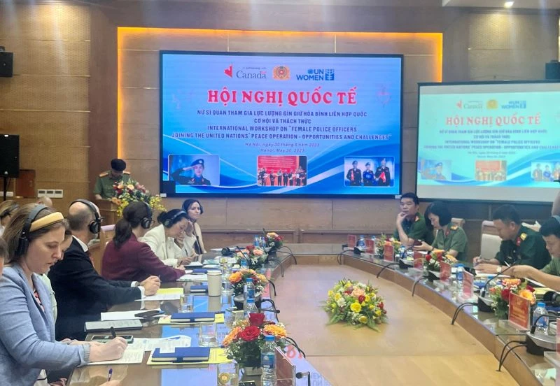 Các đại biểu tham dự hội nghị quốc tế.