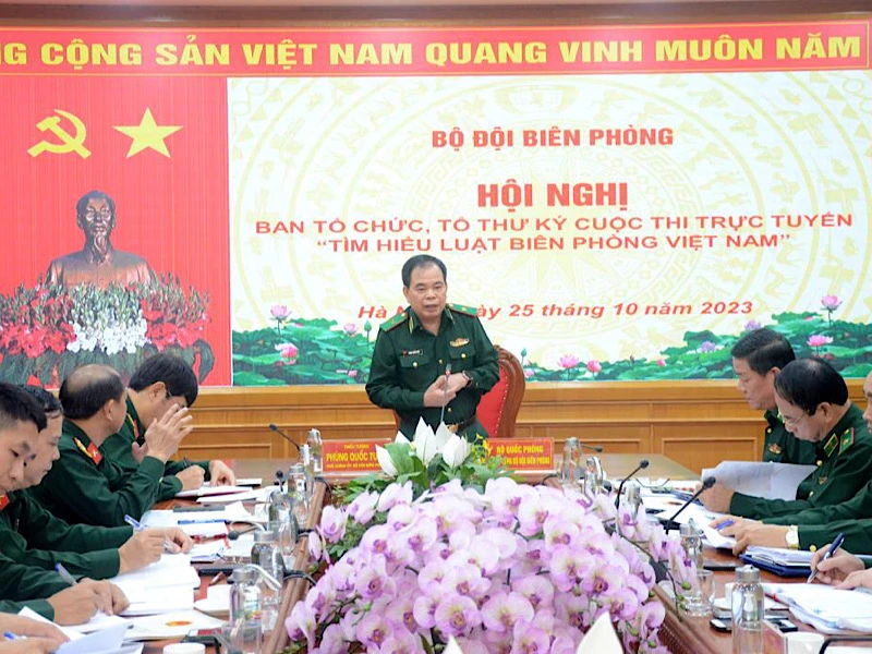Cuộc thi trực tuyến “Tìm hiểu Luật Biên phòng Việt Nam”