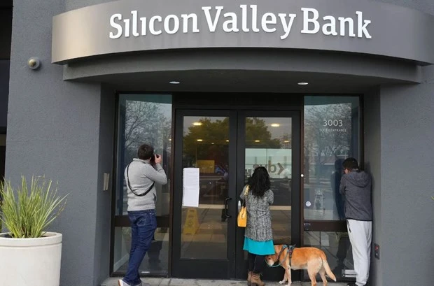 Trụ sở chính của Silicon Valley Bank tại Santa Clara, California ngày 10/3. (Nguồn: The New York Times)