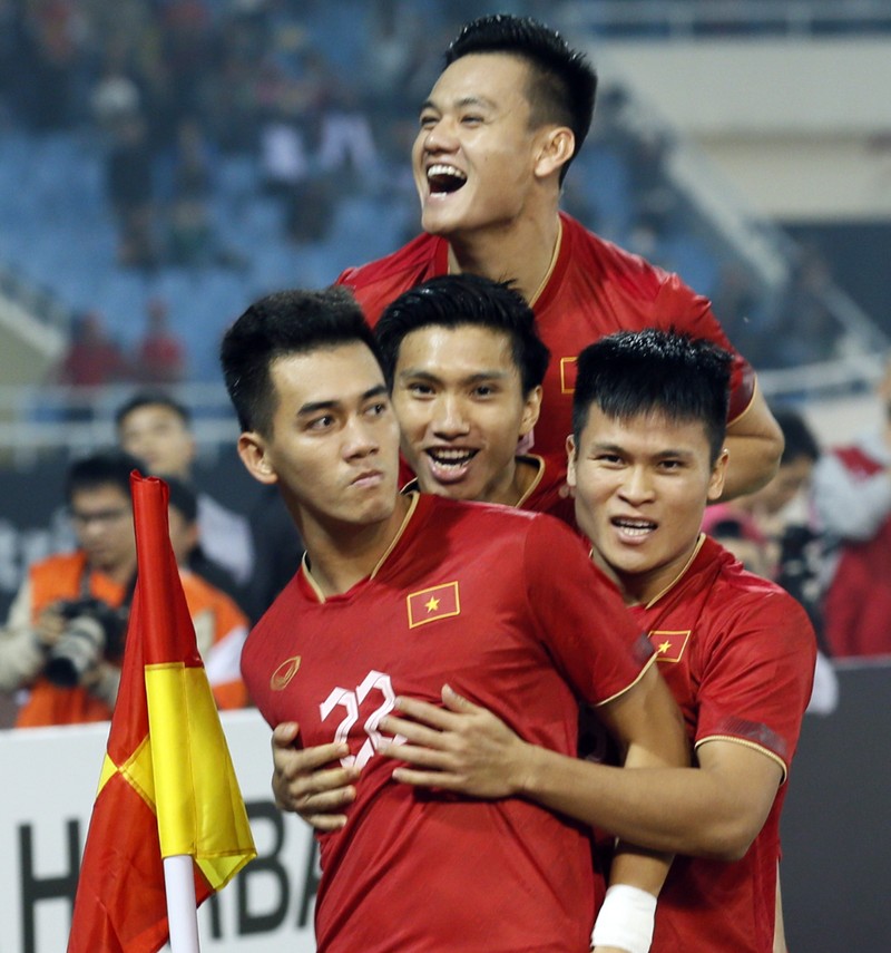 Đội tuyển Việt Nam quyết tâm giành chiến thắng trước Thái Lan.