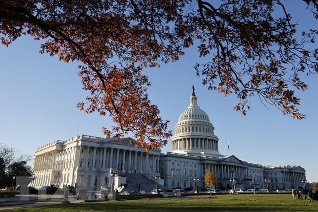 Ảnh minh họa: Tòa nhà Quốc hội Mỹ tại Washington, DC, ngày 1/12/2022. (Ảnh: AFP/TTXVN)