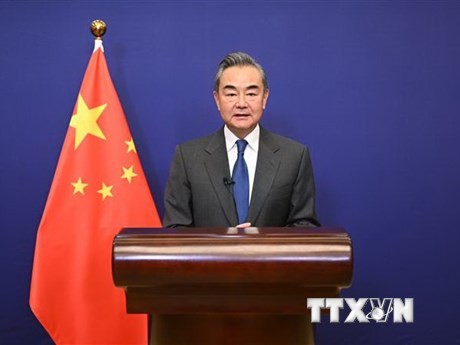 Ủy viên Quốc vụ kiêm Bộ trưởng Ngoại giao Trung Quốc Vương Nghị. (Ảnh: THX/TTXVN)