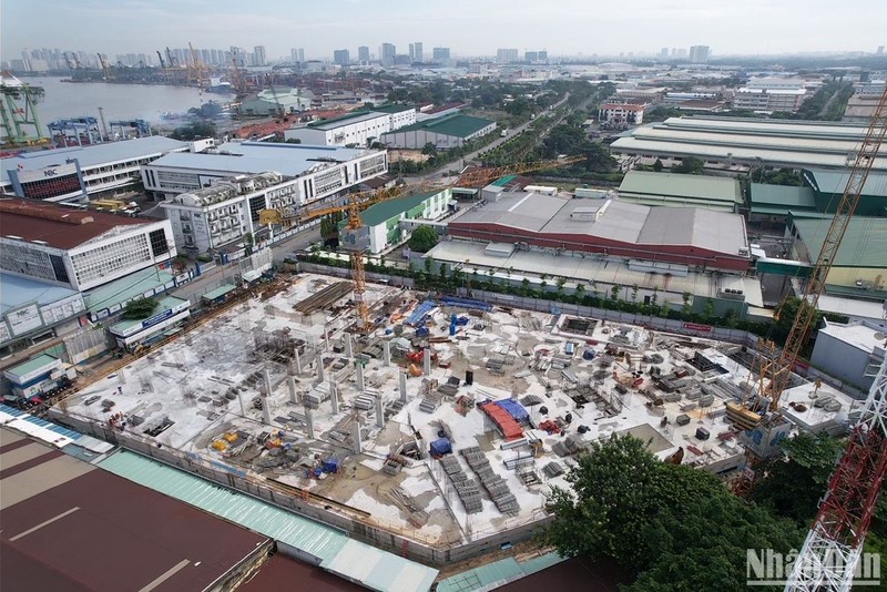 Vướng mắc tại dự án khu trung tâm thương mại và căn hộ cao cấp đường Bến Nghé (phường Tân Thuận Đông, quận 7) sắp được tháo gỡ.