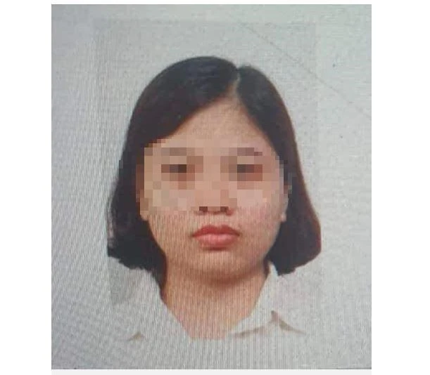Nghi phạm Giáp Thị Huyền Trang.