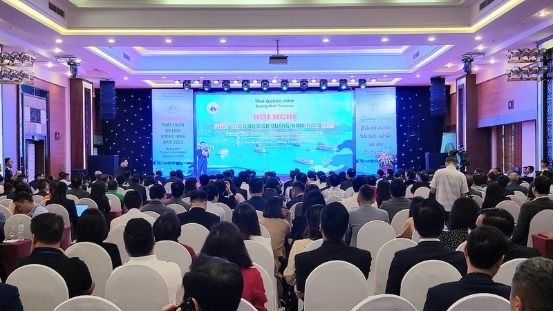 Quang cảnh Hội nghị Phát triển du lịch Quảng Ninh năm 2023.