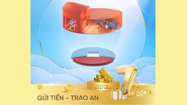 Cơ hội nhận tới 15 cây vàng SJC khi gửi tiền tại VietinBank