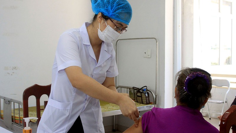 Tiến độ tiêm so với số vaccine tiếp nhận ở tỉnh Thái Bình đạt rất cao, 99,84%.