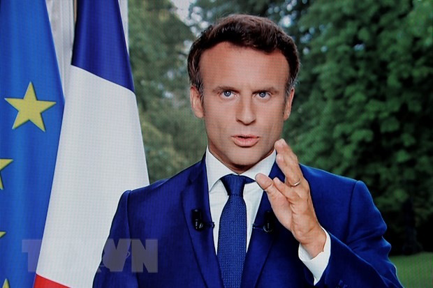 Tổng thống Pháp Emmanuel Macron. (Ảnh: AFP/TTXVN)
