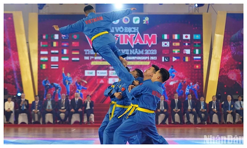 Khai mạc giải vô địch Vovinam thế giới lần thứ VII tại Việt Nam