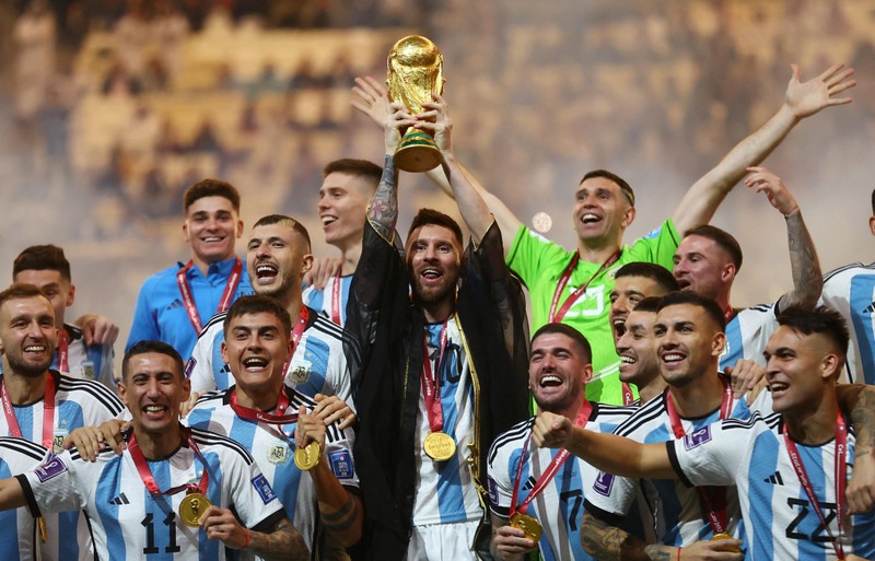 Vinh quang cho bóng đá Argentina. (Ảnh: Reuters)