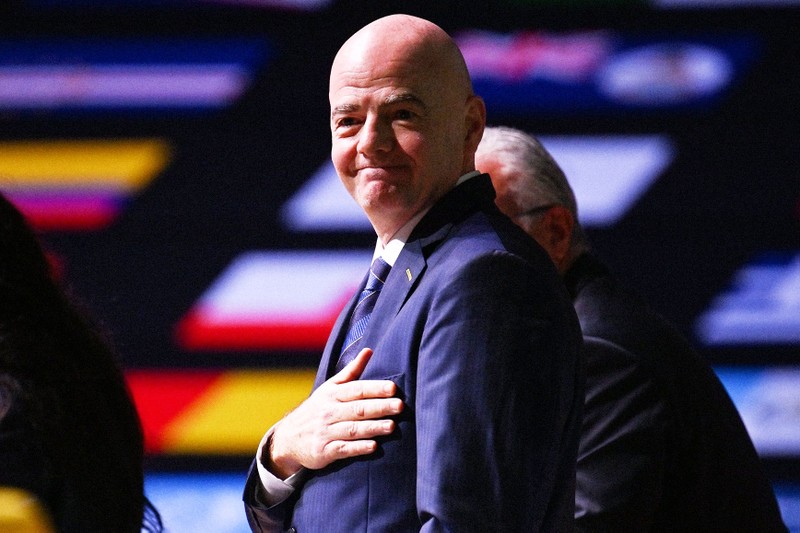 Ông Gianni Infantino tái đắc cử Chủ tịch FIFA nhiệm kỳ 2023-2027. (Ảnh: FIFA)